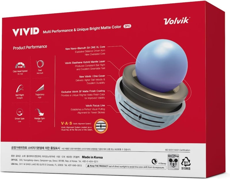 Volvik Vivid Disney Golf Ball Gift Sets (One Dozen) - Image 5